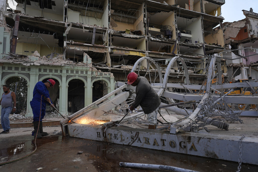 Cuba Hotel Explosion