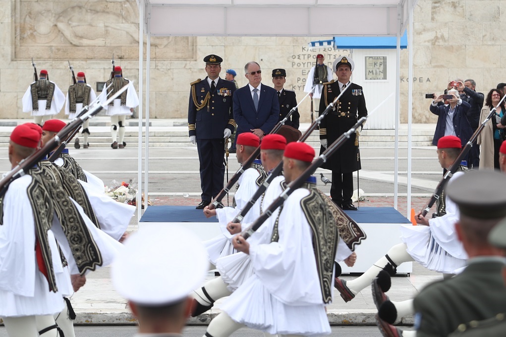Εορτασμός της 25ης Μαρτίου του 1821 – Live η στρατιωτική παρέλαση στο Σύνταγμα